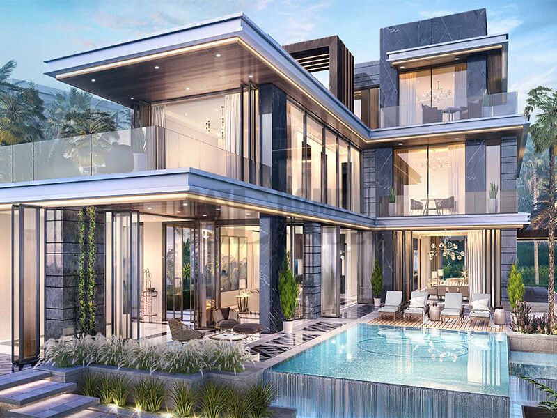 7 bedroom Villas for sale in Venice, Damac Lagoons